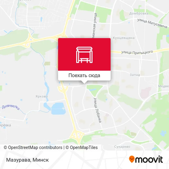 Карта Мазурава