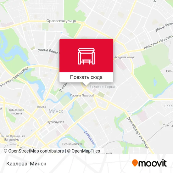 Карта Казлова