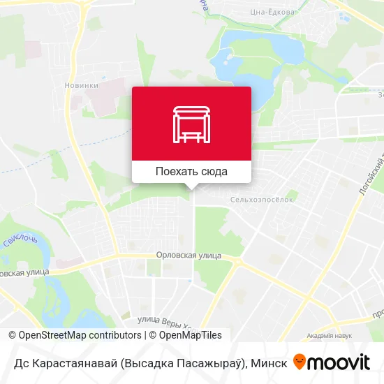 Карта Дс Карастаянавай (Высадка Пасажыраў)