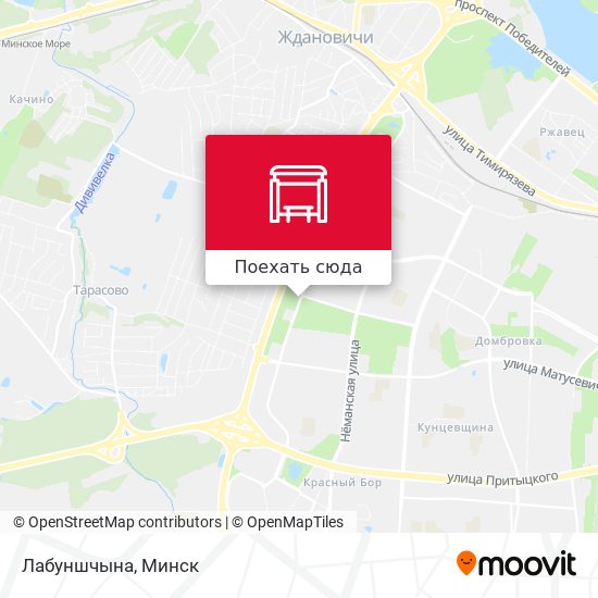 Карта Лабуншчына