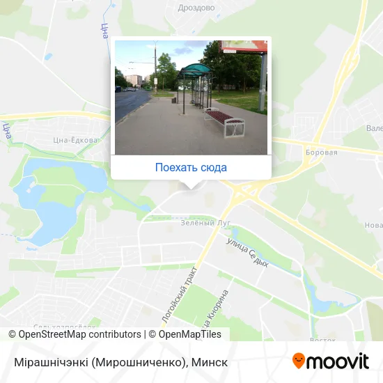 Карта Мірашнічэнкі (Мирошниченко)