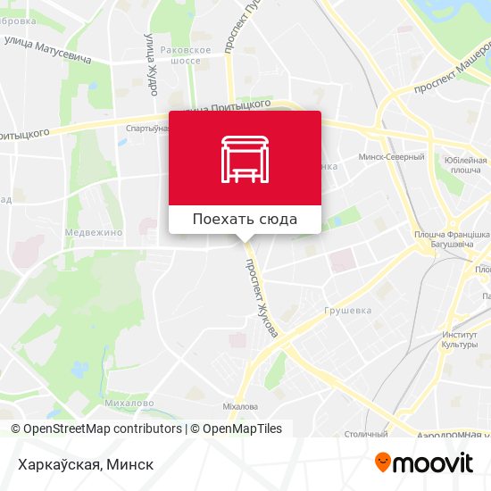 Карта Харкаўская