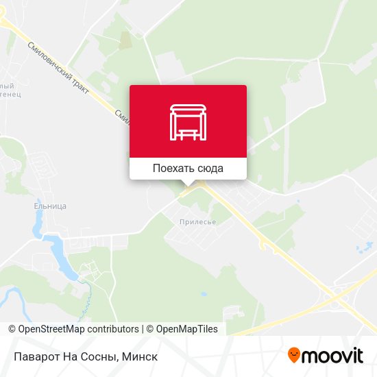 Карта Паварот На Сосны