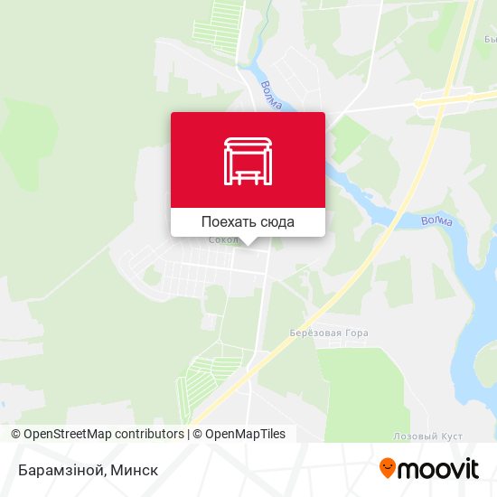 Карта Барамзіной