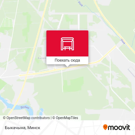 Карта Быкачына