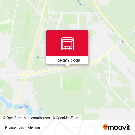 Карта Быкачына