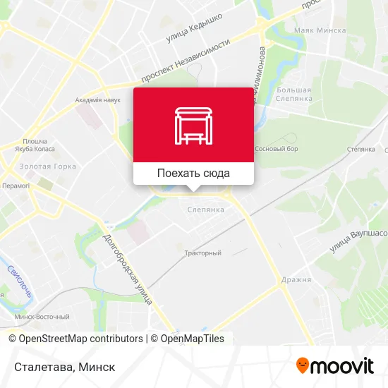 Карта Сталетава