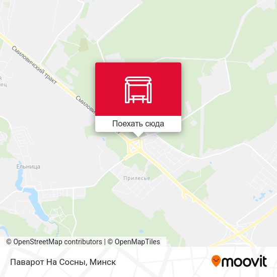 Карта Паварот На Сосны