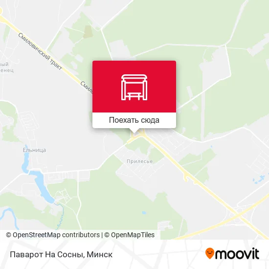 Карта Паварот На Сосны