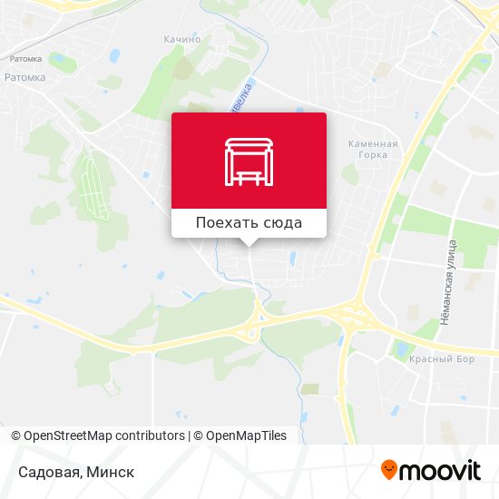 Карта Садовая