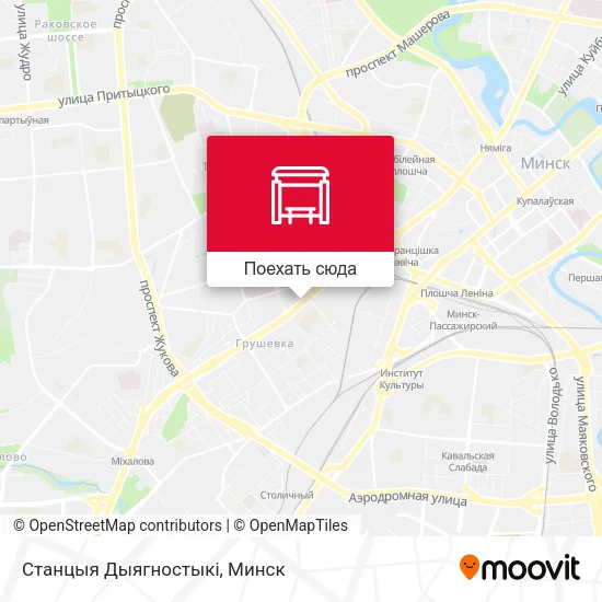 Карта Станцыя Дыягностыкі