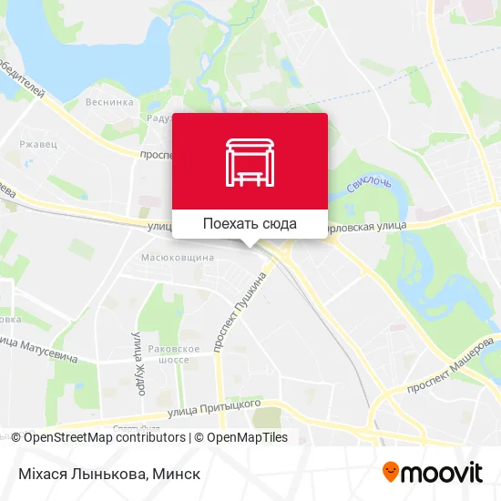 Карта Міхася Лынькова