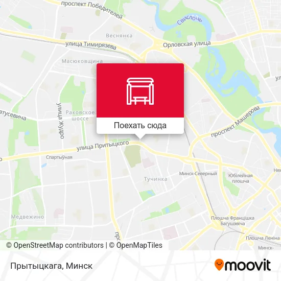 Карта Прытыцкага