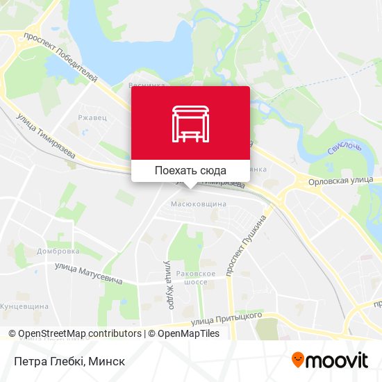 Карта Петра Глебкі