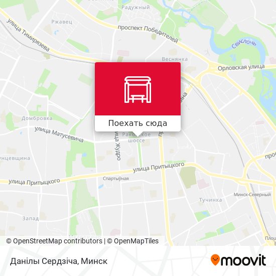 Карта Данілы Сердзіча