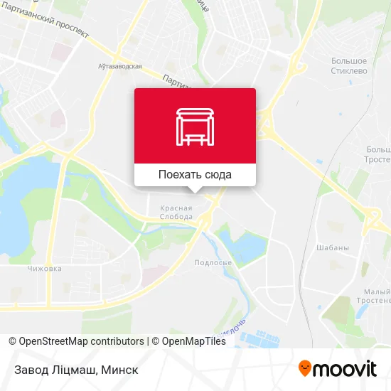 Карта Завод Ліцмаш