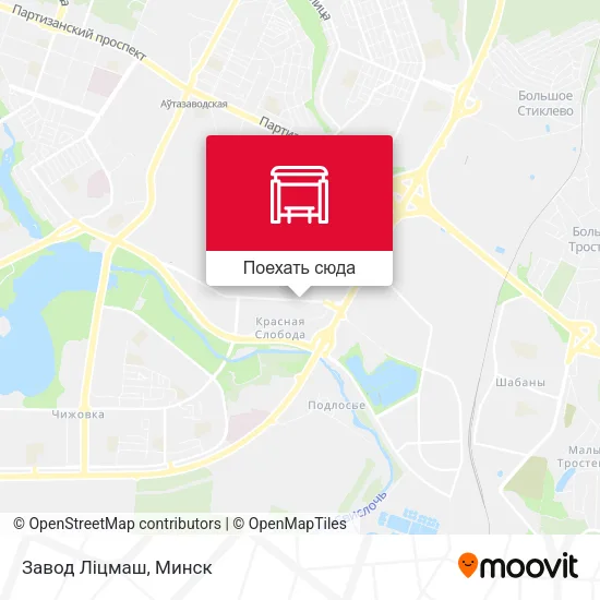 Карта Завод Ліцмаш