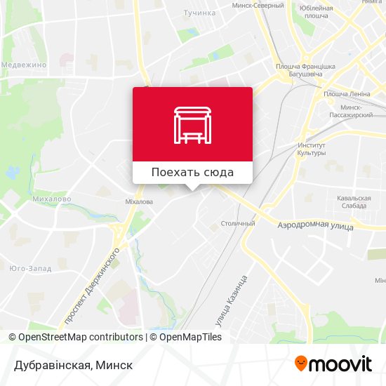 Карта Дубравінская