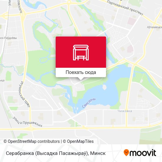 Карта Серабранка (Высадка Пасажыраў)