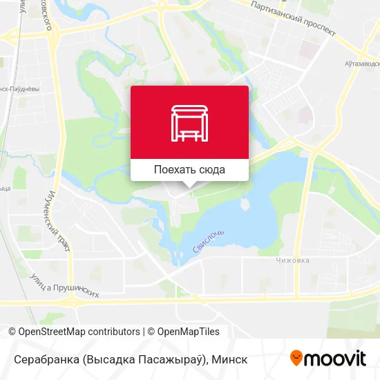 Карта Серабранка (Высадка Пасажыраў)