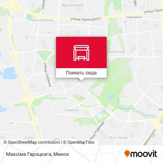 Карта Максіма Гарэцкага
