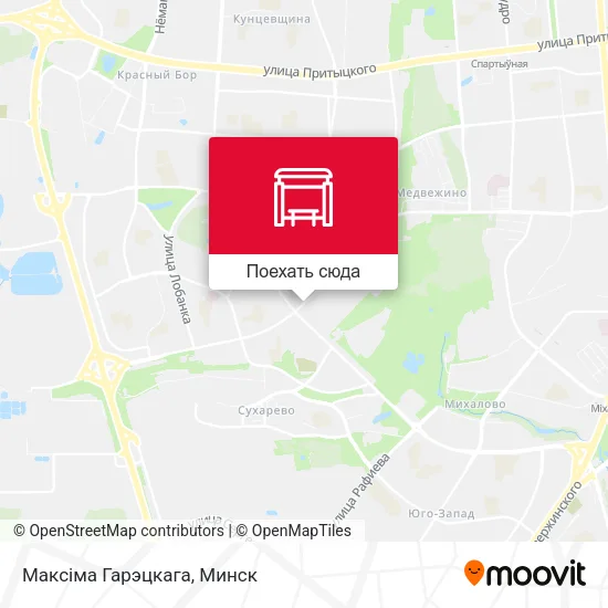 Карта Максіма Гарэцкага
