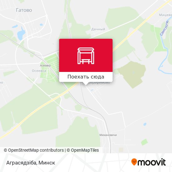 Карта Аграсядзіба