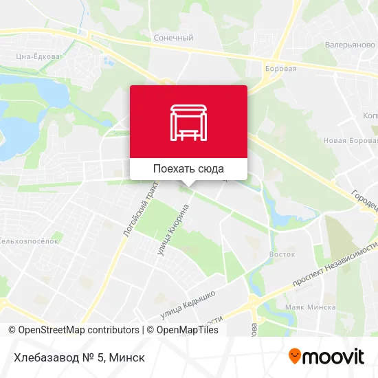 Карта Хлебазавод № 5