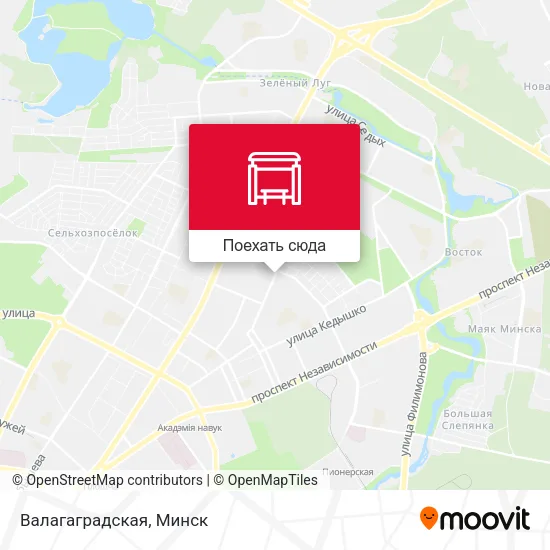 Карта Валагаградская