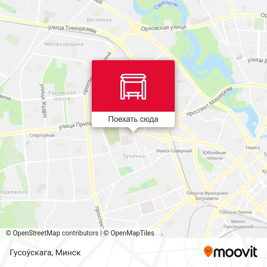 Карта Гусоўскага