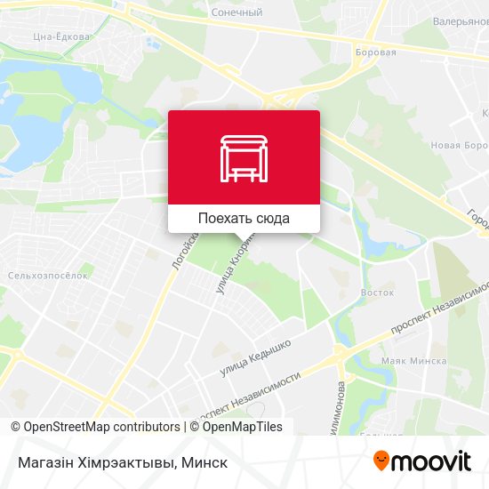Карта Магазін Хімрэактывы