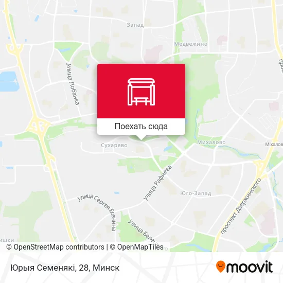 Карта Юрыя Семенякі, 28