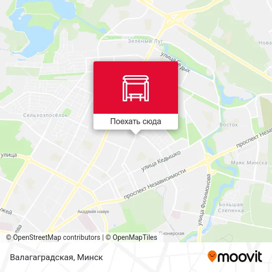 Карта Валагаградская