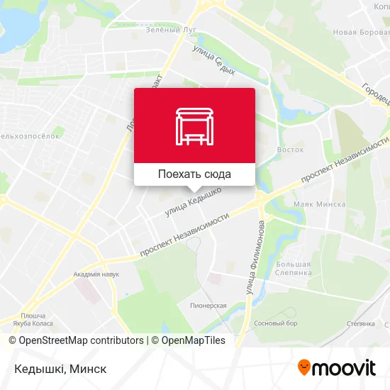 Карта Кедышкі