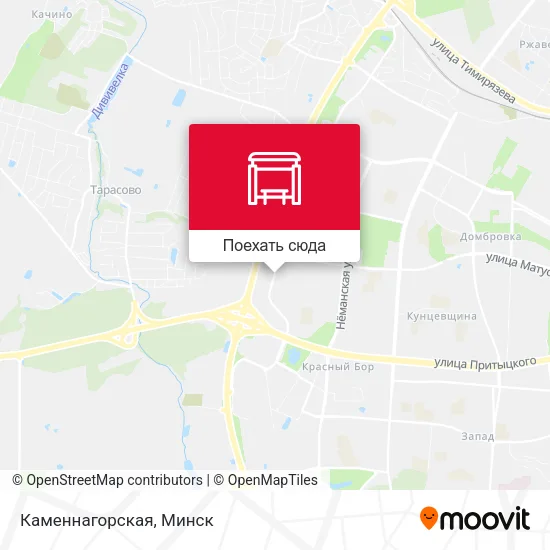 Карта Каменнагорская