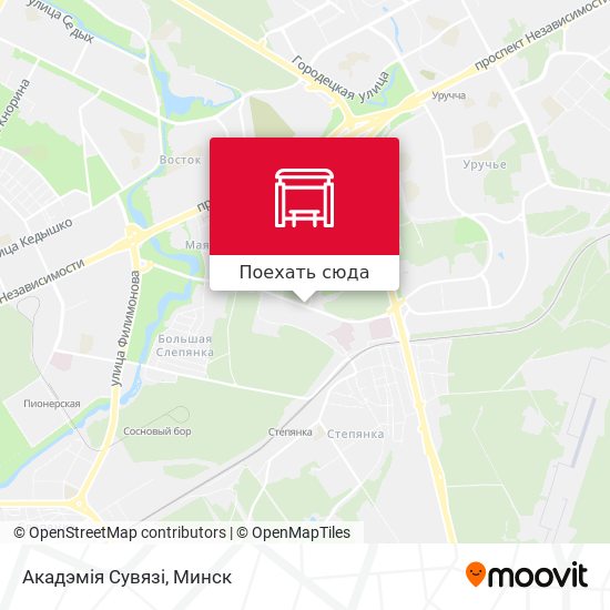 Карта Акадэмія Сувязі