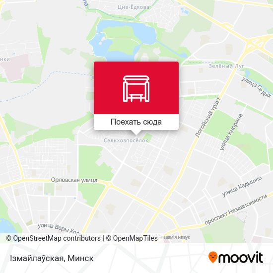 Карта Ізмайлаўская