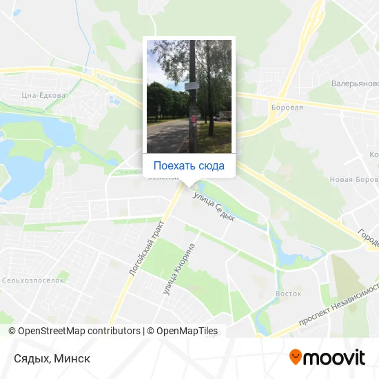 Карта Сядых