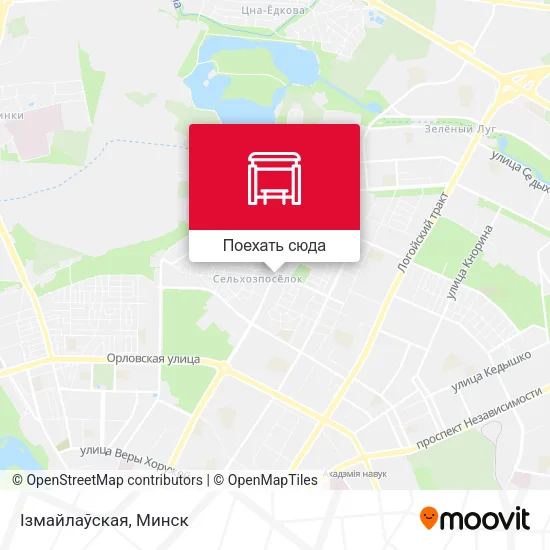 Карта Ізмайлаўская