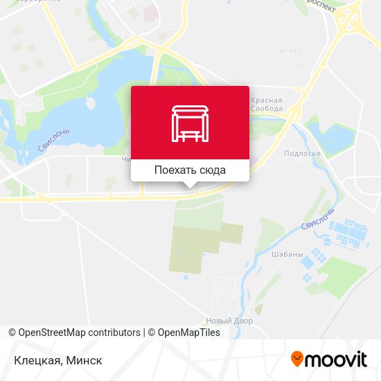 Карта Клецкая