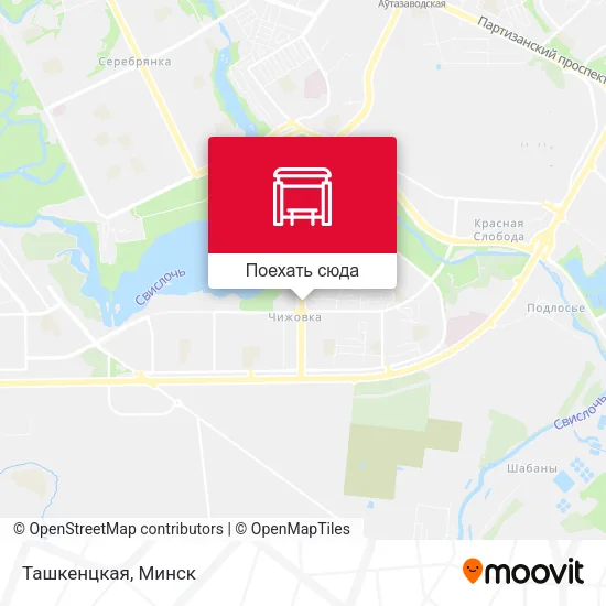 Карта Ташкенцкая