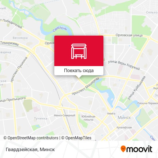 Карта Гвардзейская