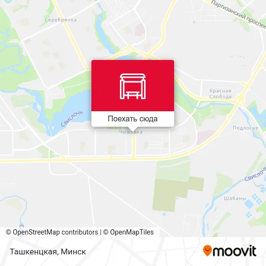 Карта Ташкенцкая