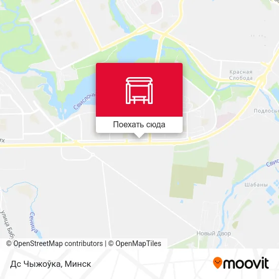 Карта Дс Чыжоўка