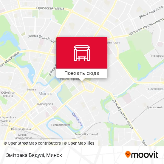 Карта Змітрака Бядулі