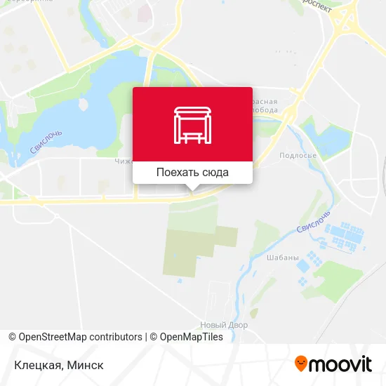 Карта Клецкая