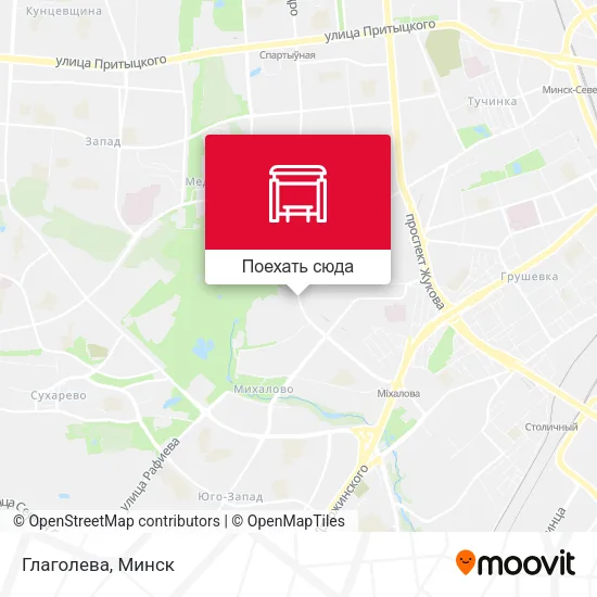 Карта Глаголева