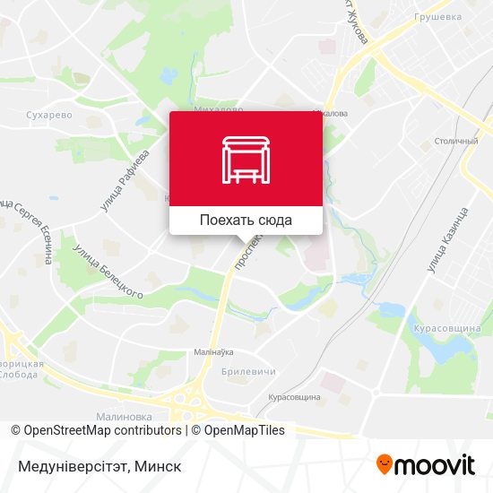 Карта Медуніверсітэт