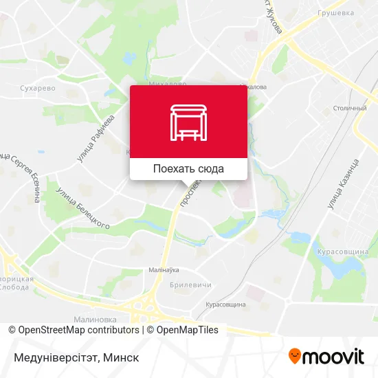 Карта Медуніверсітэт