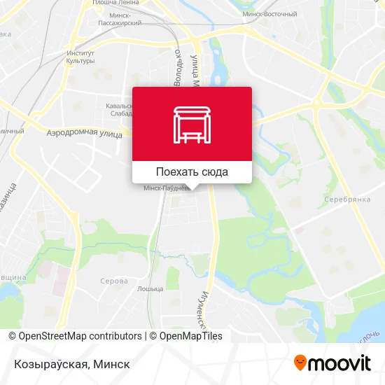 Карта Козыраўская